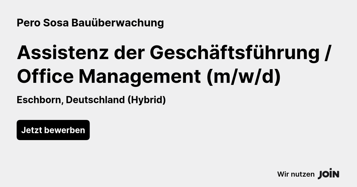 Pero Sosa Bauüberwachung logo