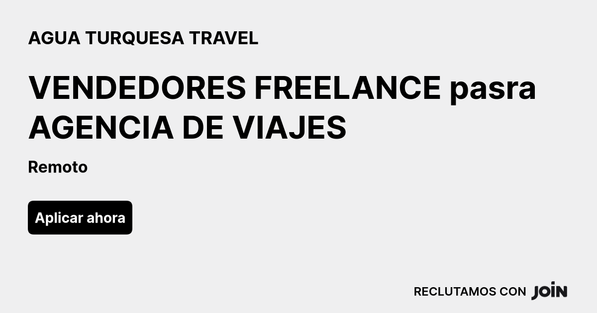 AGUA TURQUESA TRAVEL logo