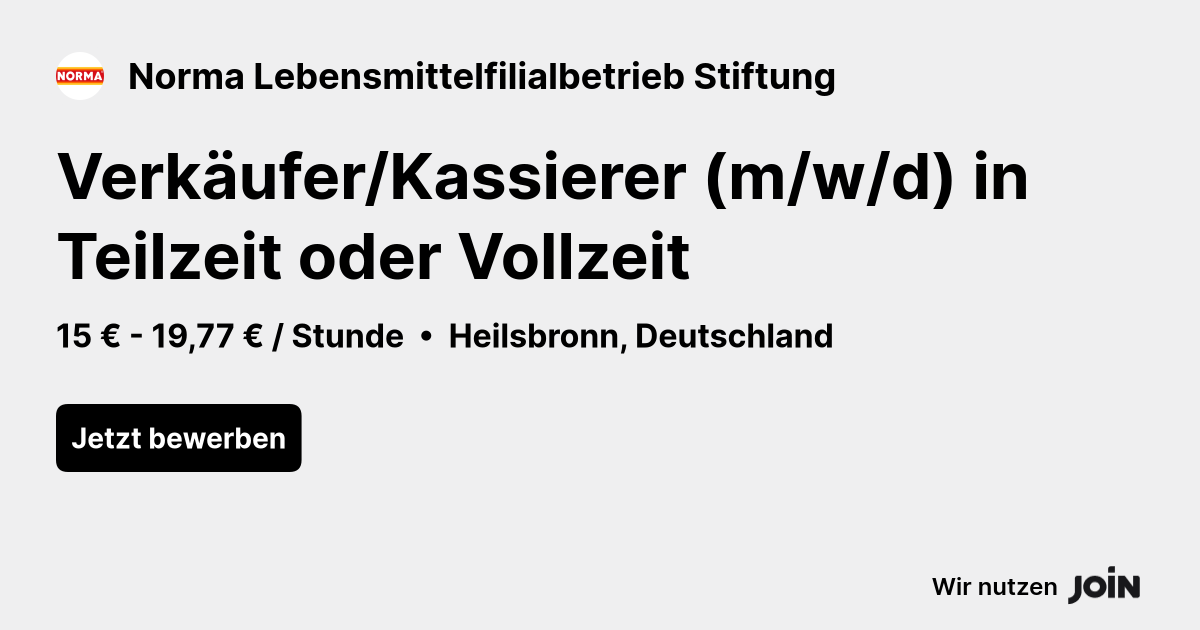 Norma Lebensmittelfilialbetrieb Stiftung logo