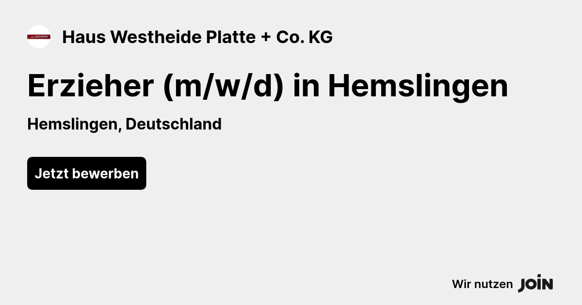 Haus Westheide Platte + Co. KG logo