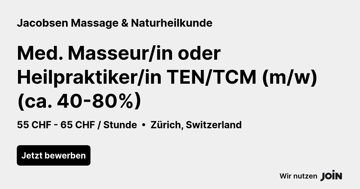 Jacobsen Massage & Naturheilkunde logo