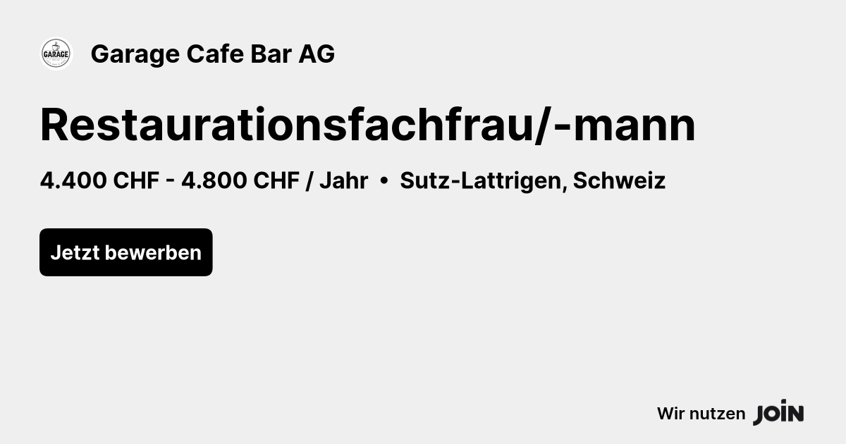 Garage Cafe Bar AG logo