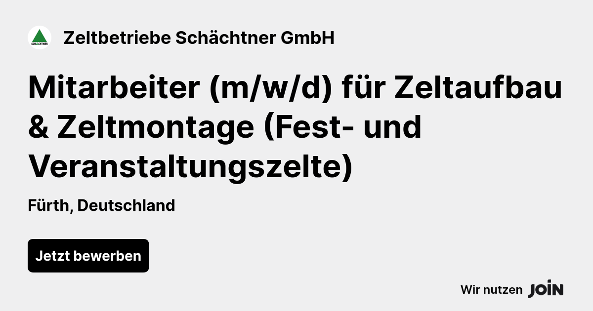 Zeltbetriebe Schächtner GmbH logo