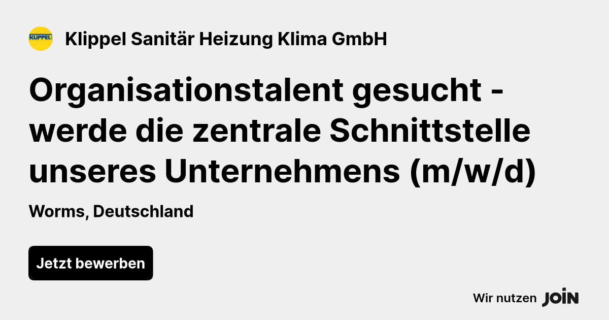 Klippel Sanitär Heizung Klima GmbH logo