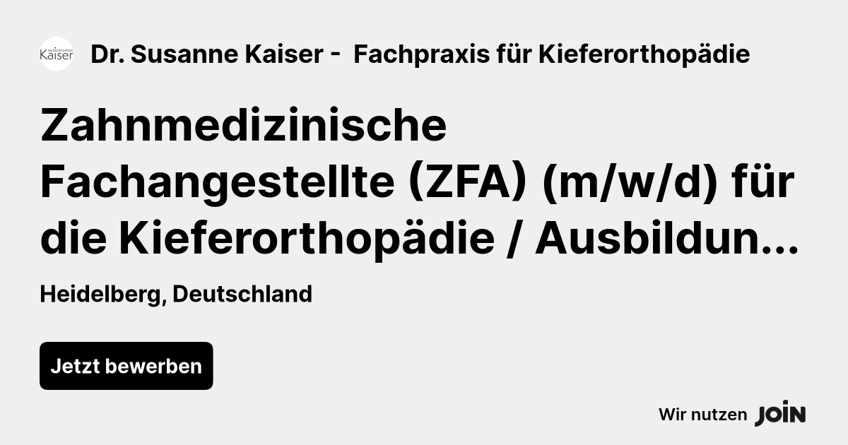 Dr. Susanne Kaiser -  Fachpraxis für Kieferorthopädie logo