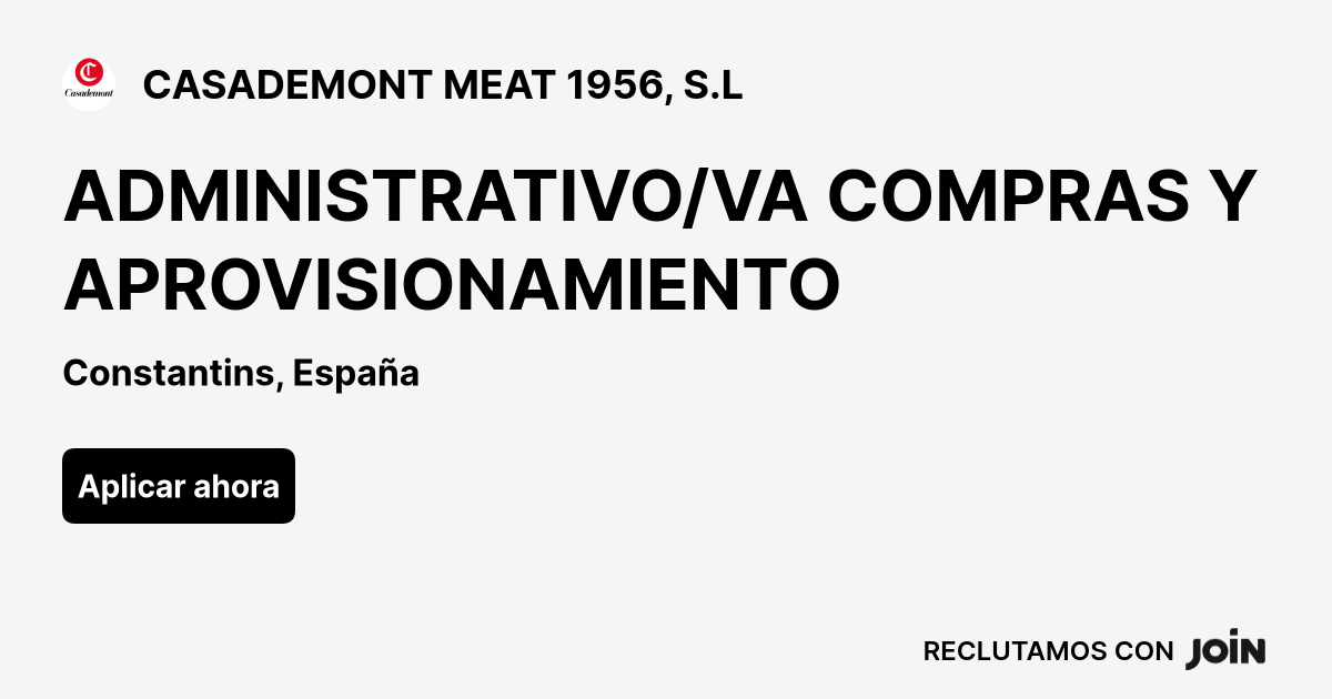 CASADEMONT MEAT 1956, S.L logo