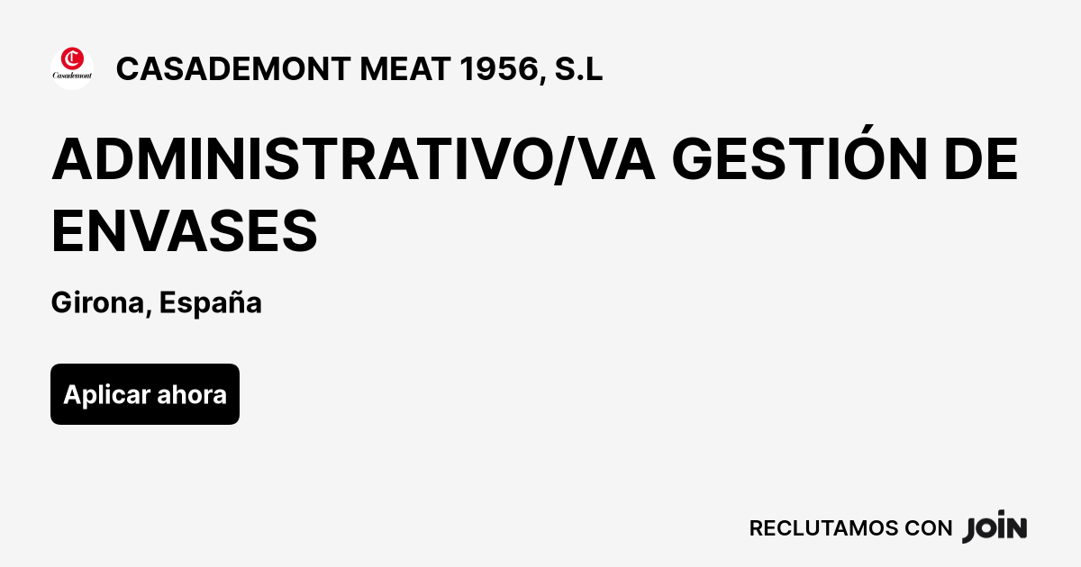 CASADEMONT MEAT 1956, S.L logo