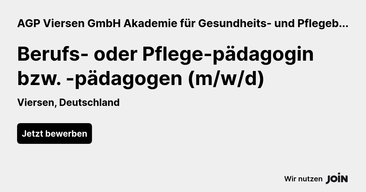 AGP Viersen GmbH Akademie für Gesundheits- und Pflegeberufe logo