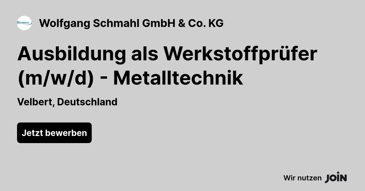 Wolfgang Schmahl GmbH & Co. KG logo