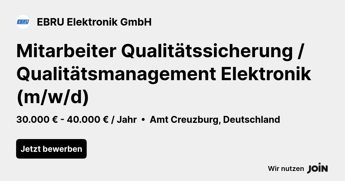 EBRU Elektronik GmbH logo