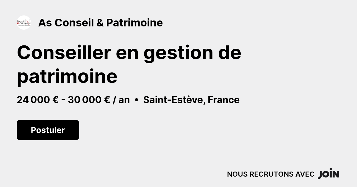 As Conseil & Patrimoine logo