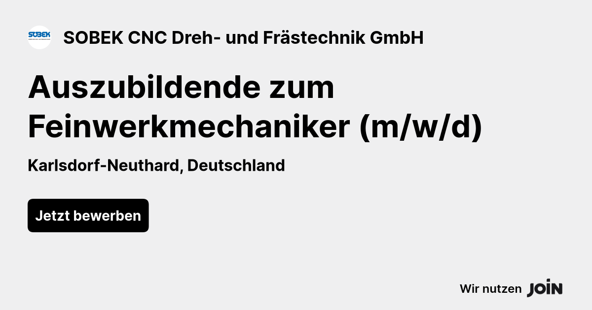 SOBEK CNC Dreh- und Frästechnik GmbH logo