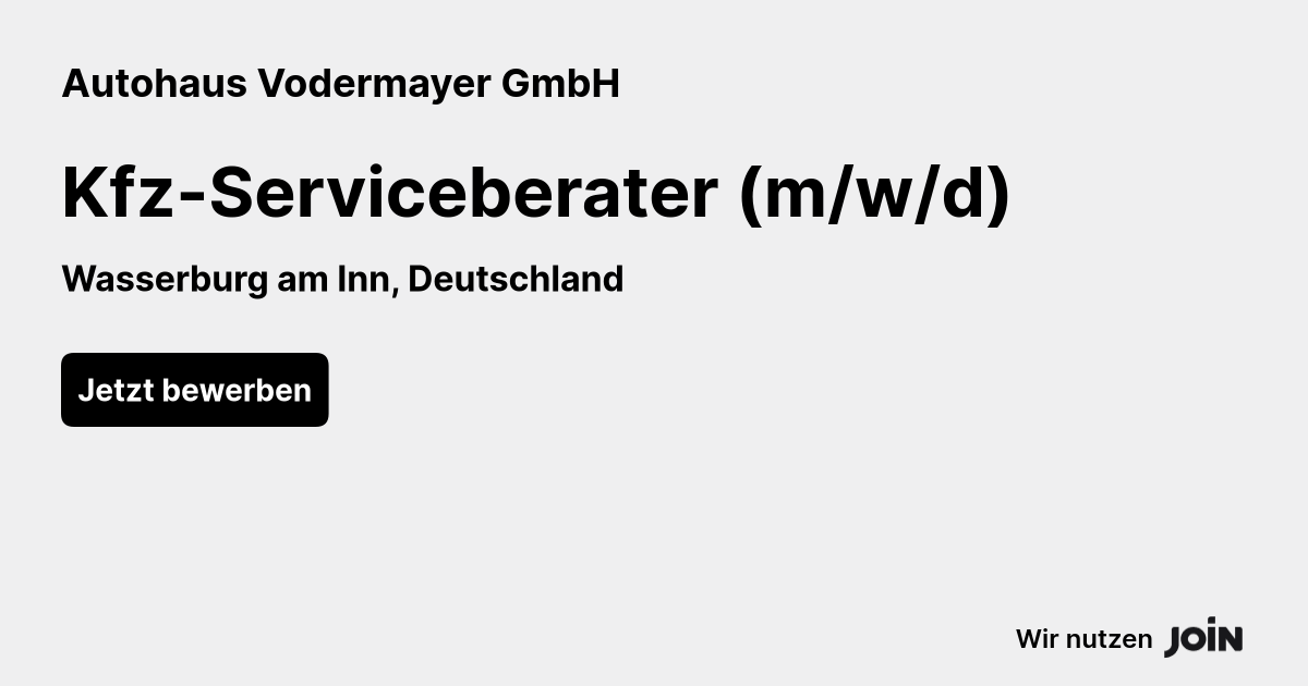Autohaus Vodermayer GmbH logo