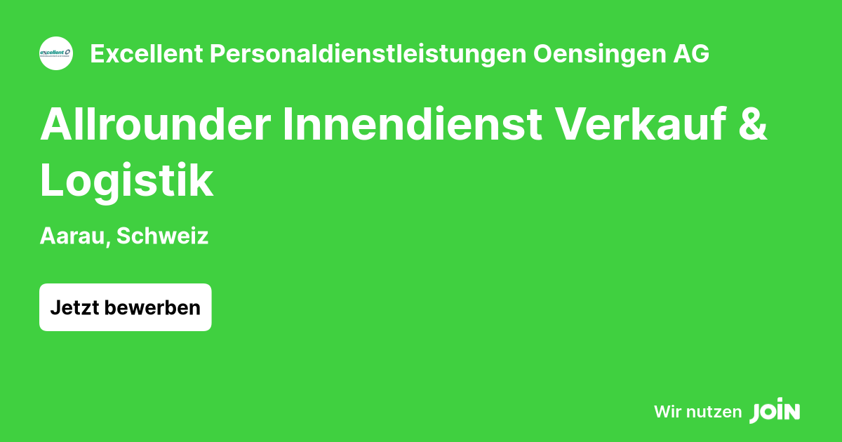 Excellent Personaldienstleistungen Oensingen AG logo