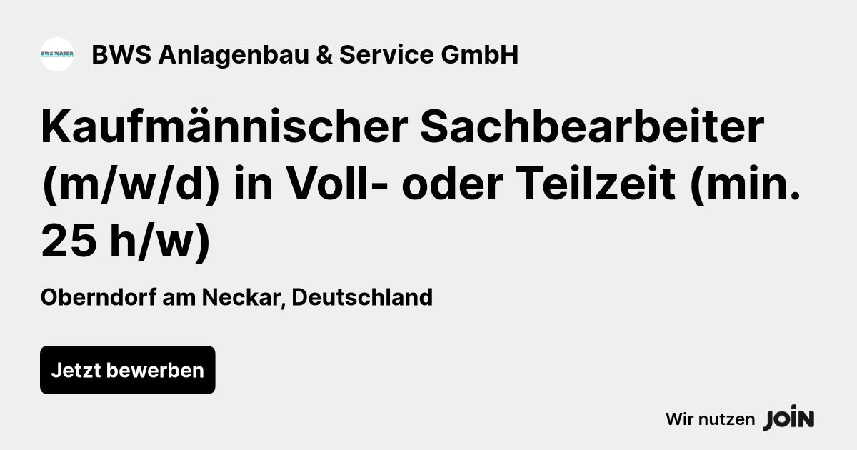 BWS Anlagenbau & Service GmbH logo