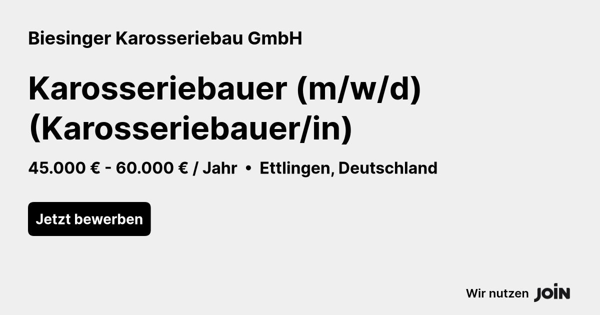 Biesinger Karosseriebau GmbH logo