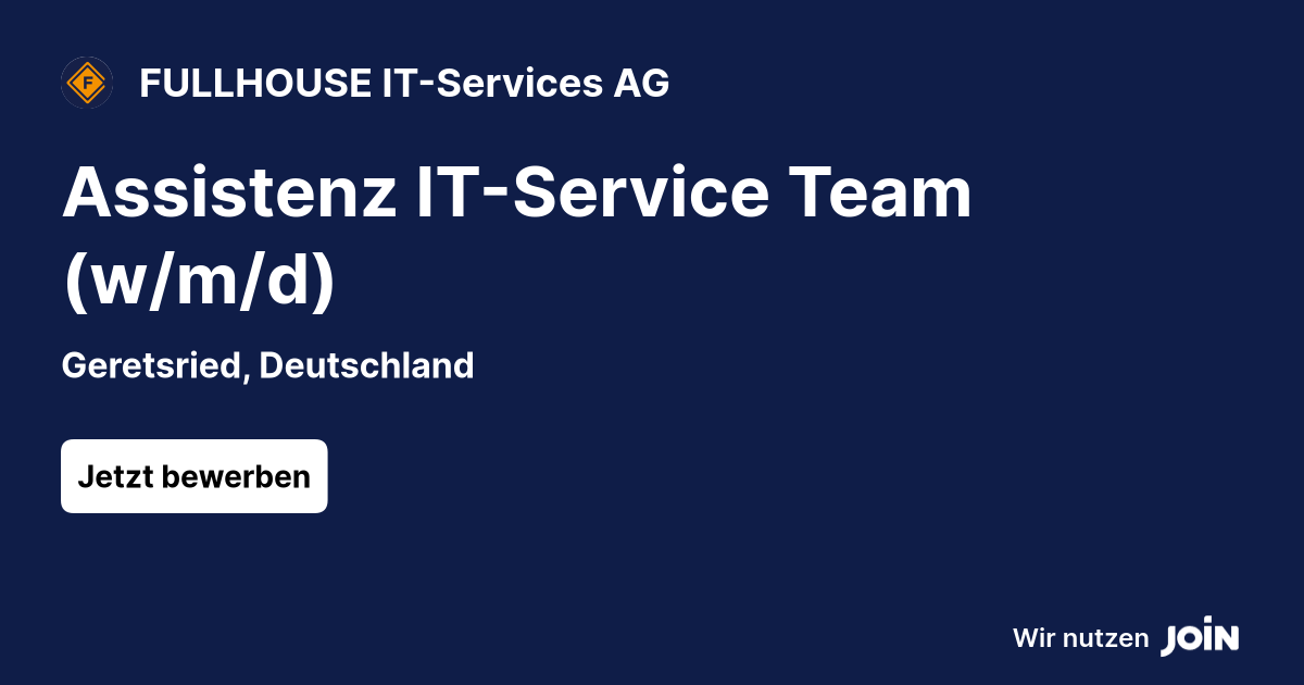 FULLHOUSE IT-Services AG logo