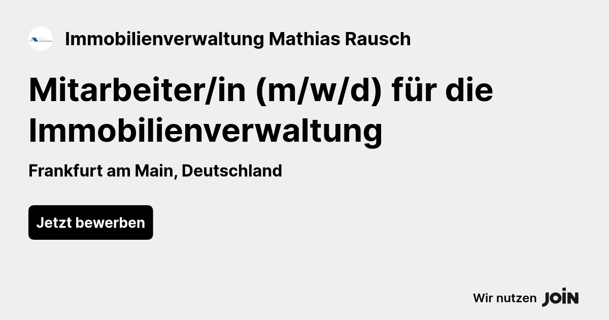 Immobilienverwaltung Mathias Rausch logo