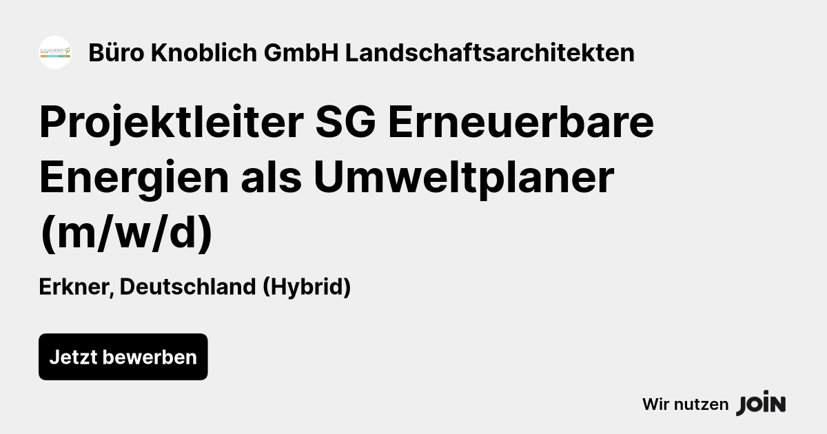 Büro Knoblich GmbH Landschaftsarchitekten logo