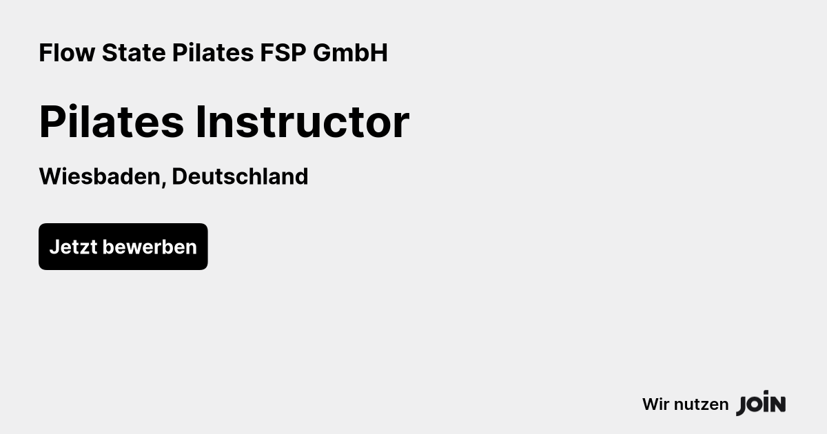 Flow State Pilates FSP GmbH logo