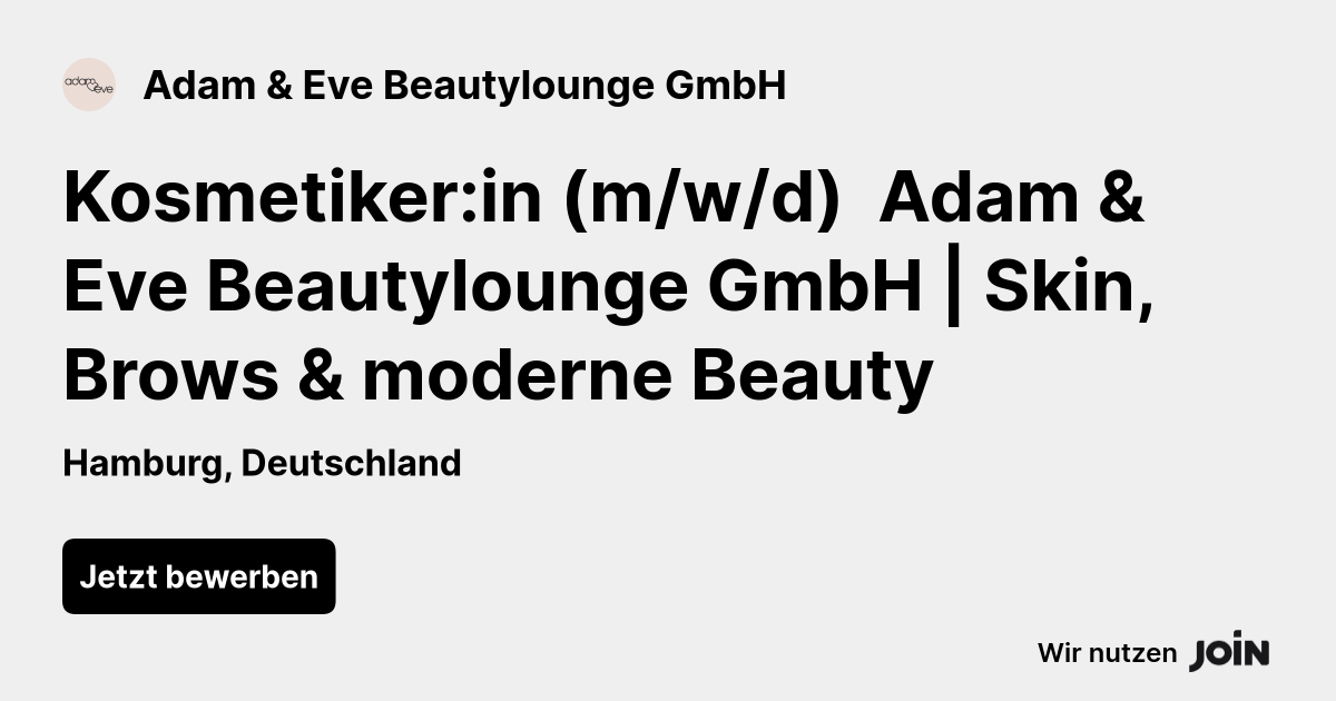 Adam & Eve Beautylounge GmbH logo