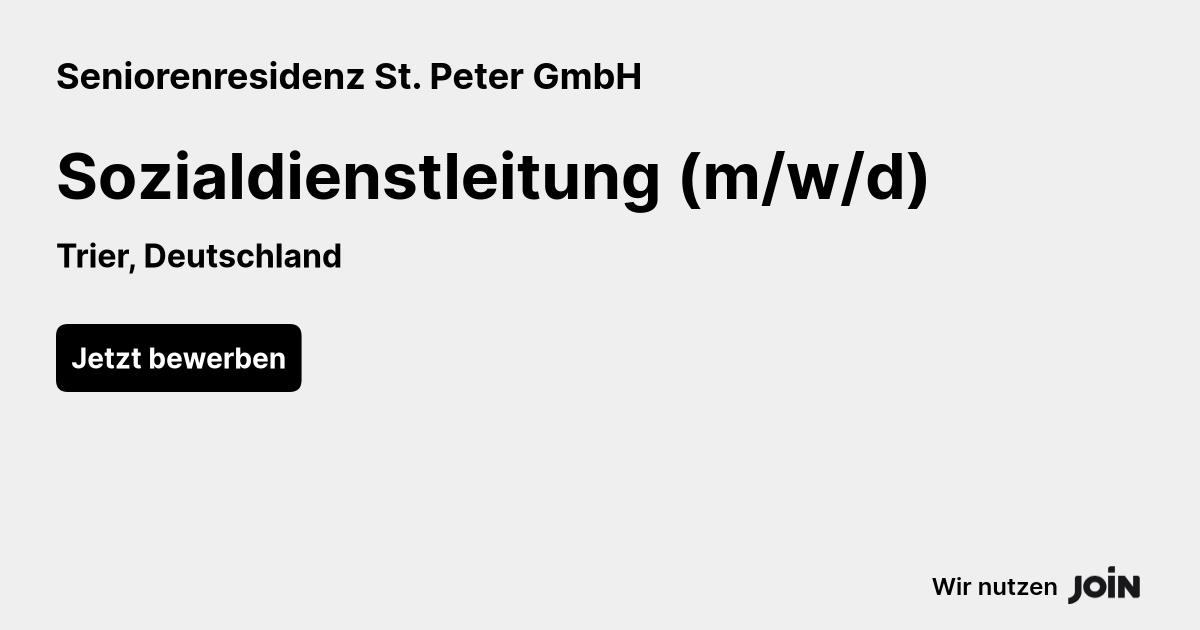 Seniorenresidenz St. Peter GmbH logo