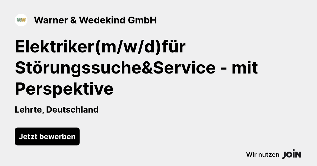 Warner & Wedekind GmbH logo