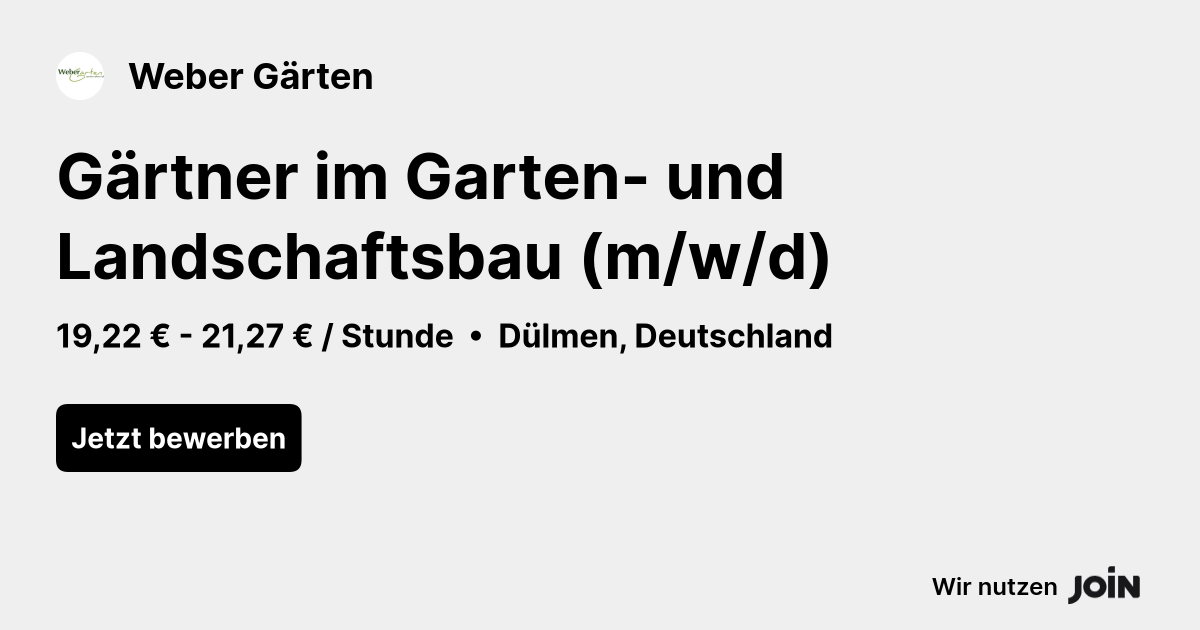Weber Gärten logo