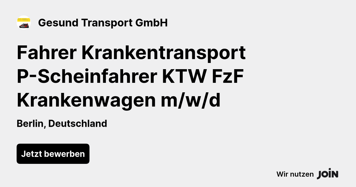 Gesund Transport GmbH logo