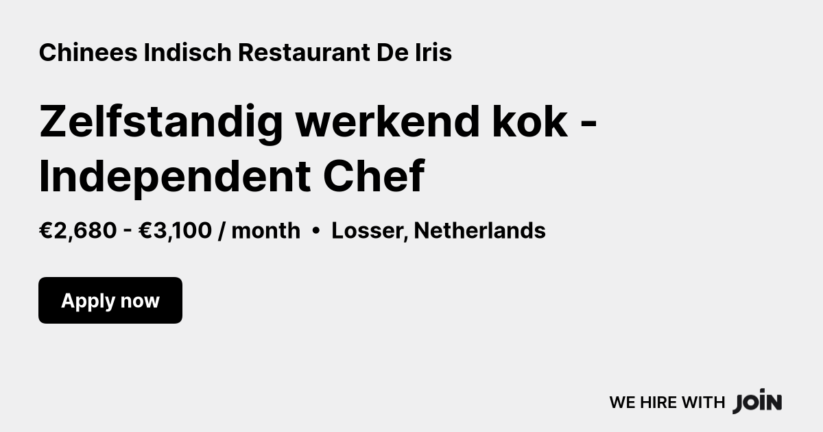 Chinees Indisch Restaurant De Iris logo
