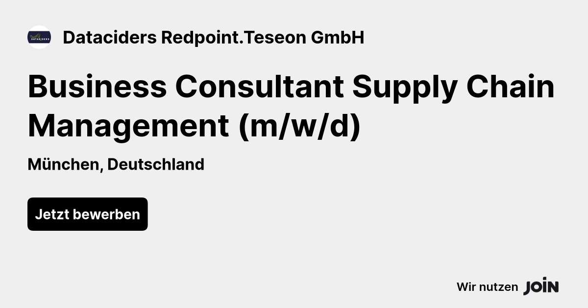 Dataciders Redpoint.Teseon GmbH logo