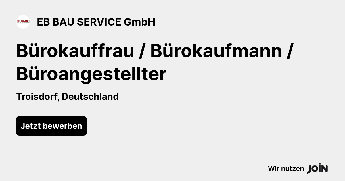 EB BAU SERVICE GmbH logo