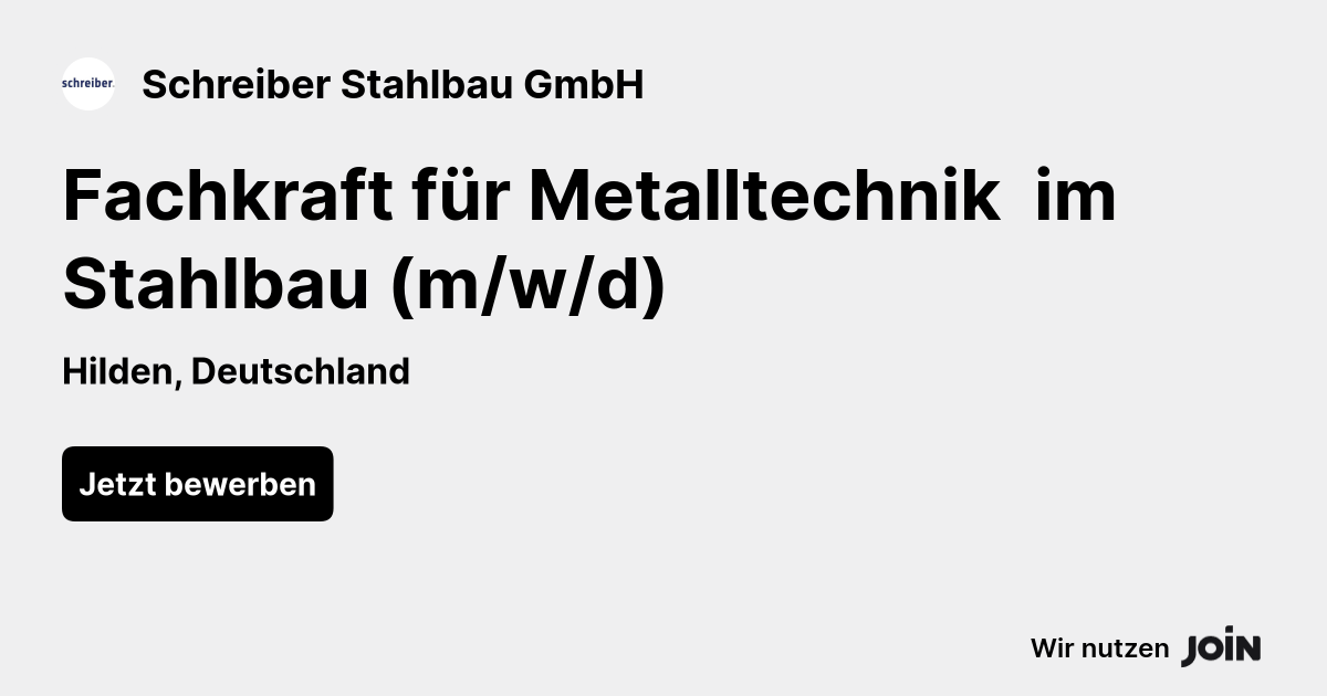 Schreiber Stahlbau GmbH logo