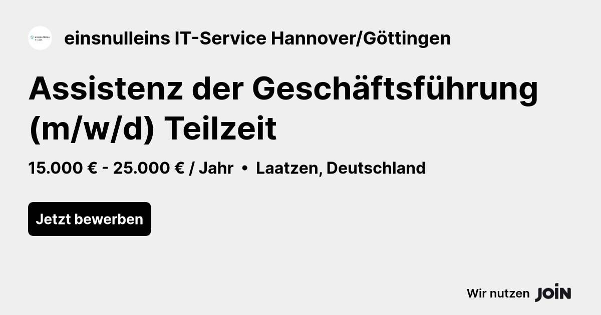 einsnulleins IT-Service Hannover/Göttingen logo