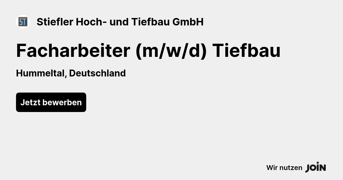 Stiefler Hoch- und Tiefbau GmbH logo