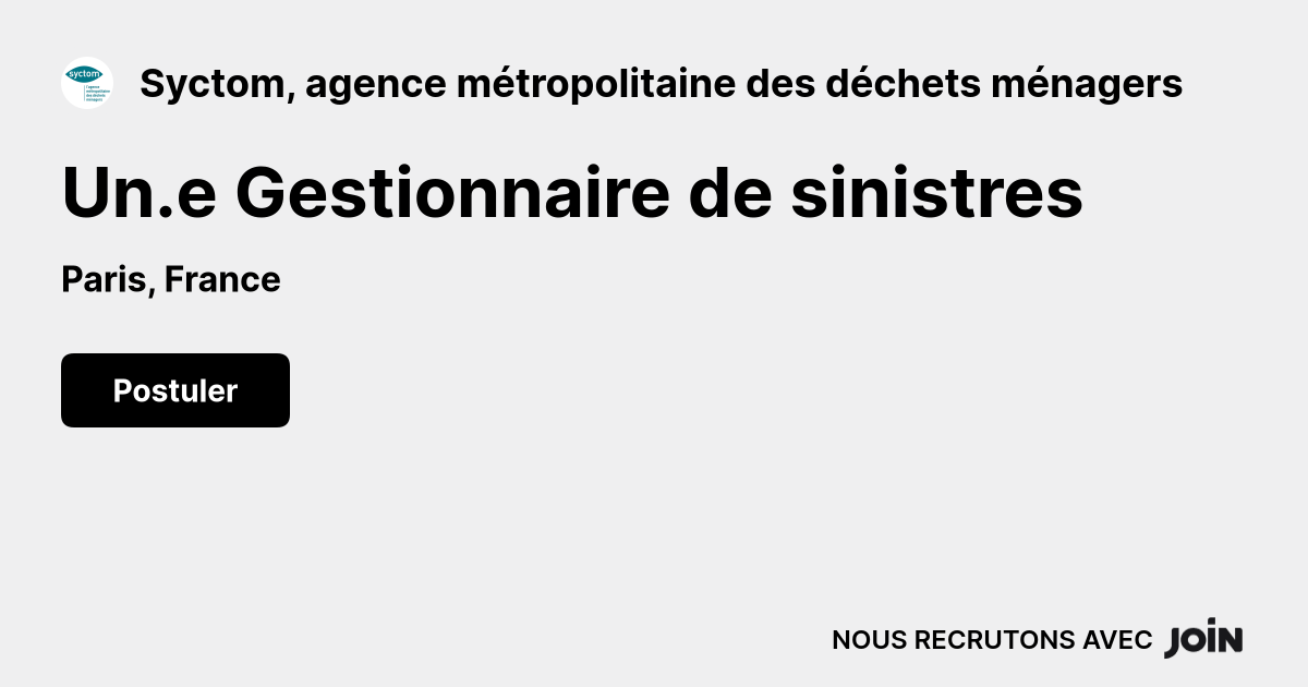 Syctom, agence métropolitaine des déchets ménagers logo