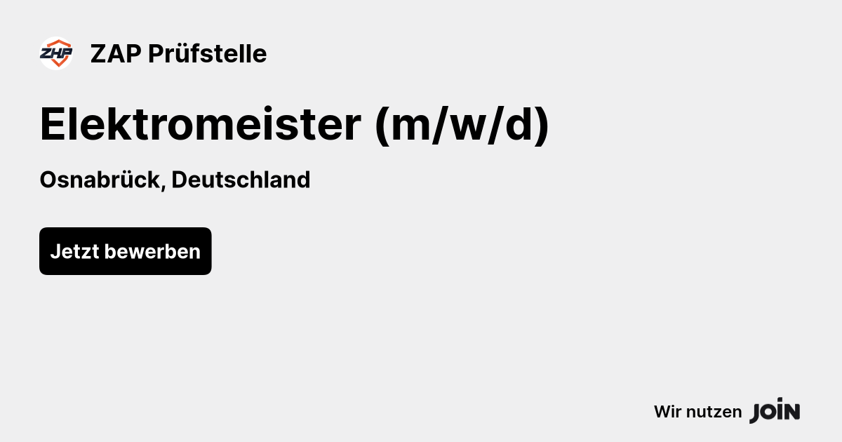 ZAP Prüfstelle logo