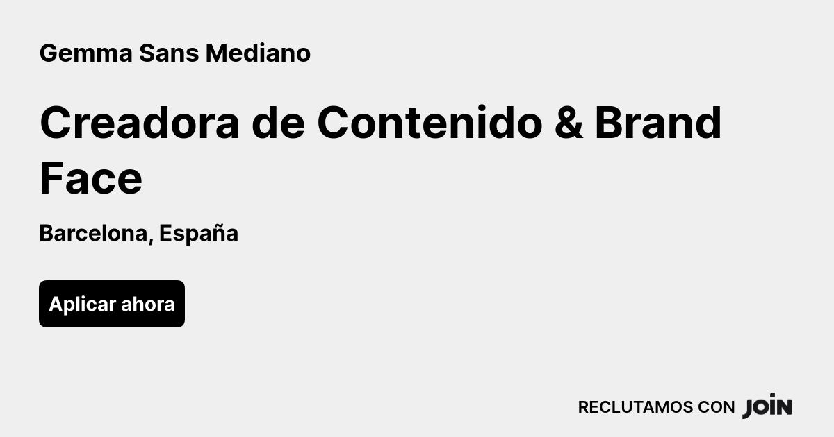 Gemma Sans Mediano logo
