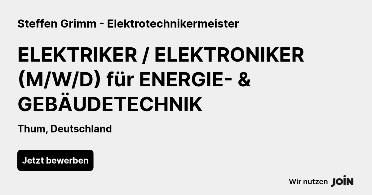 Steffen Grimm - Elektrotechnikermeister logo