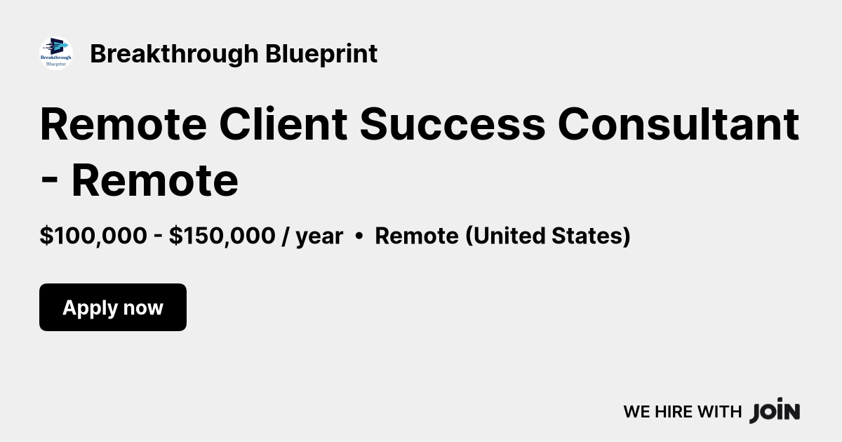 Breakthrough Blueprint logo