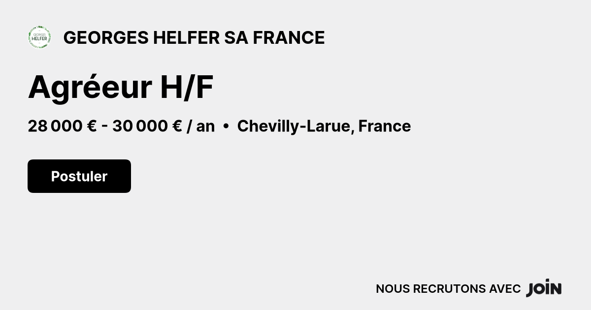 GEORGES HELFER SA FRANCE logo