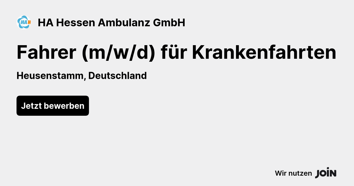 HA Hessen Ambulanz GmbH logo