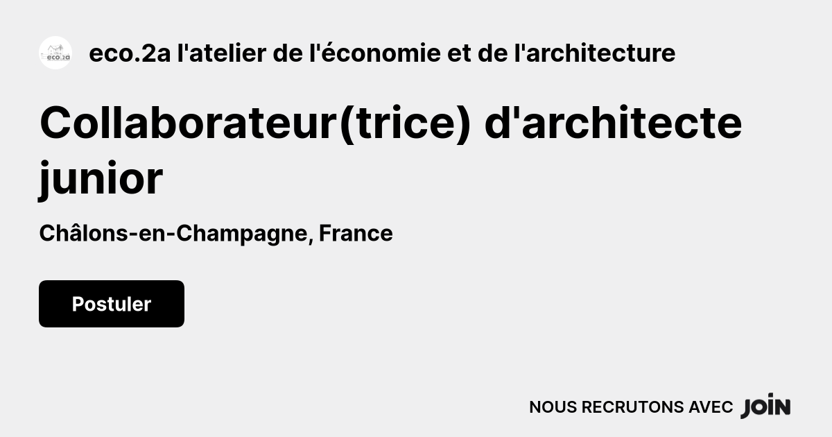 eco.2a l'atelier de l'économie et de l'architecture logo