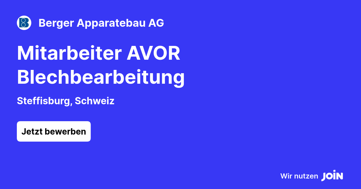Berger Apparatebau AG logo