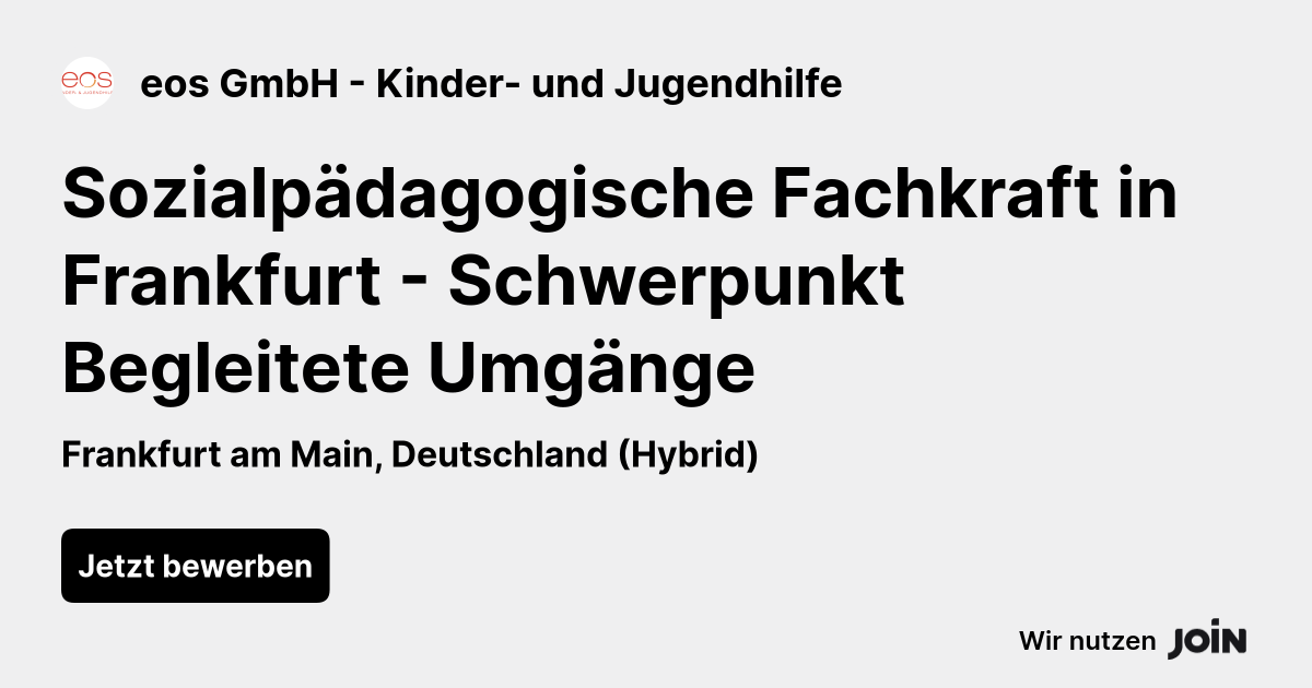 eos GmbH - Kinder- und Jugendhilfe logo