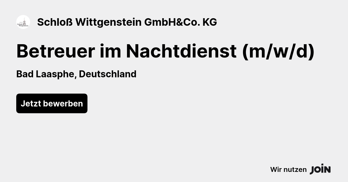 Schloß Wittgenstein GmbH&Co. KG logo