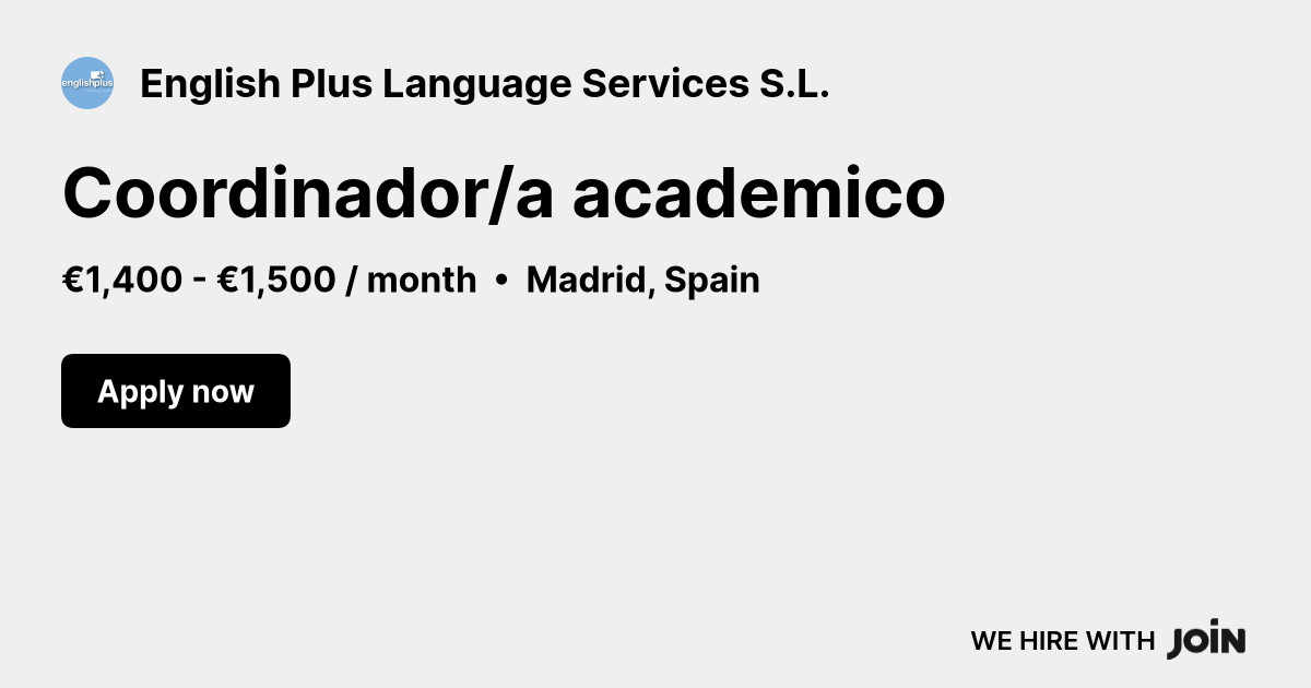 English Plus Language Services S.L. logo