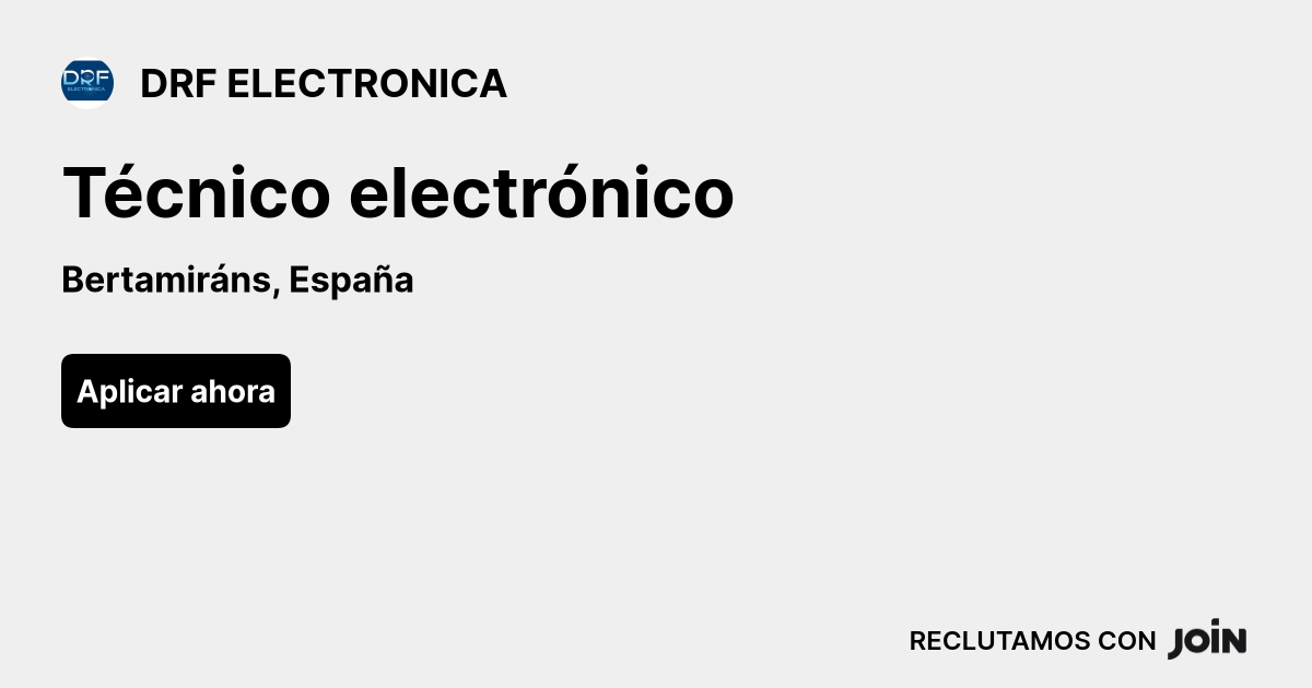 DRF ELECTRONICA logo