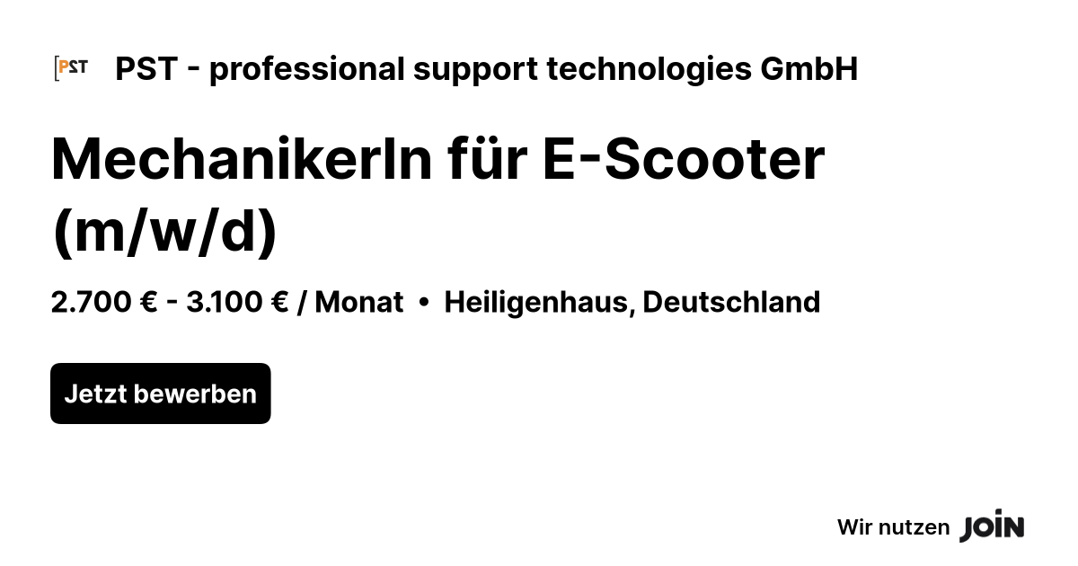 PST - professional support technologies GmbH logo