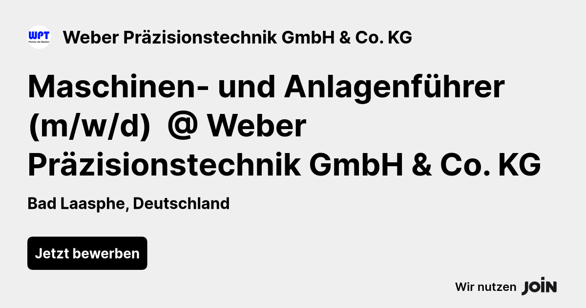 Weber Präzisionstechnik GmbH & Co. KG logo